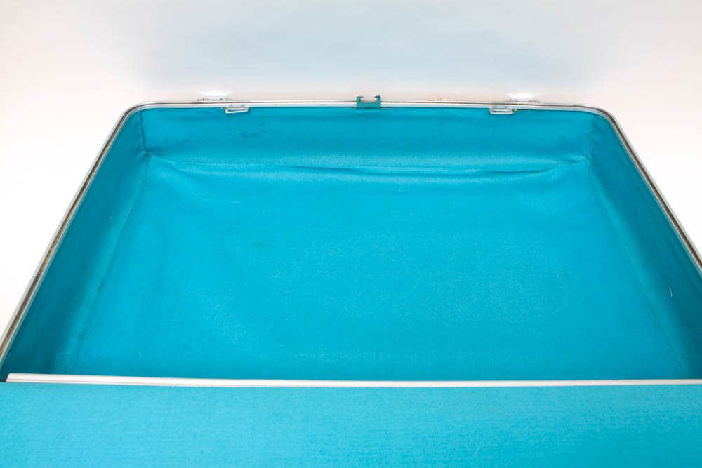 Vintage Zero Halliburton Aluminum Suitcase