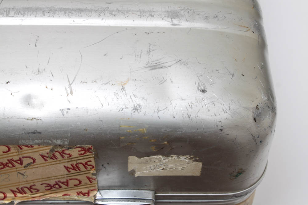 Vintage Zero Halliburton Aluminum Suitcase
