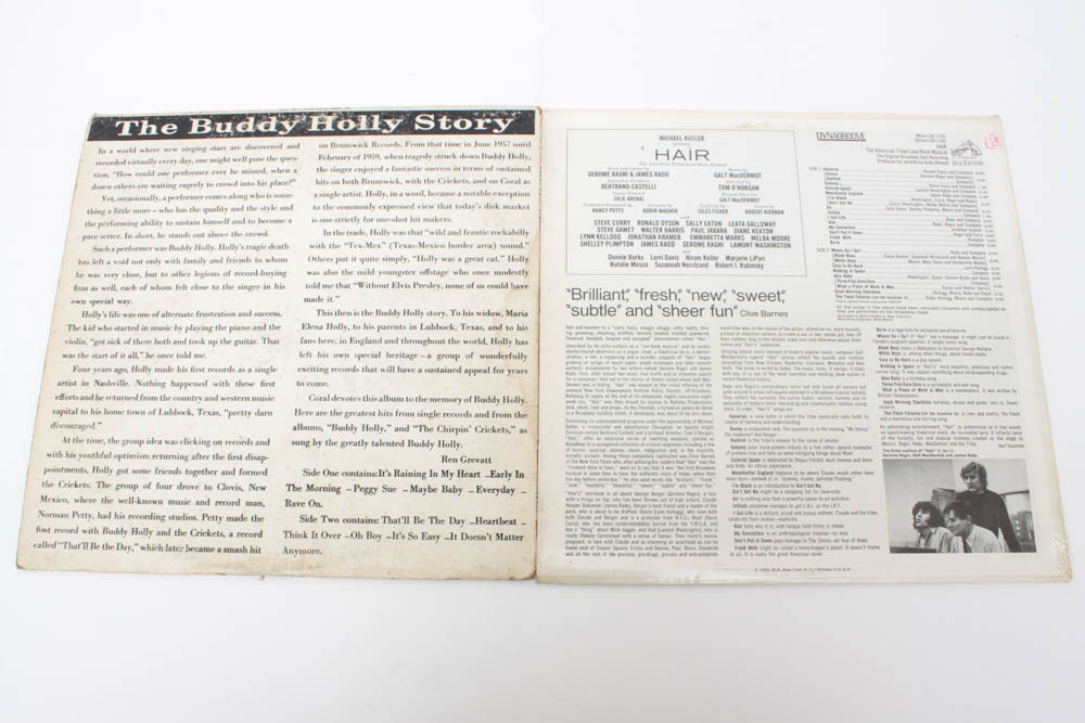 "Buddy Holly Story" LP and '70s Soundtracks