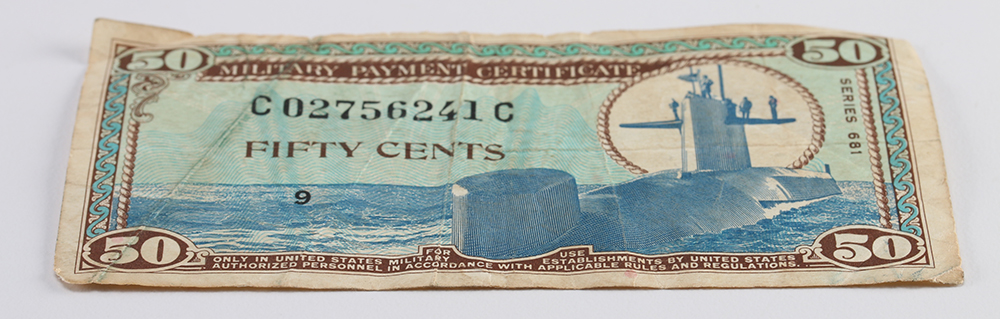 Series 681 Military Script Collection