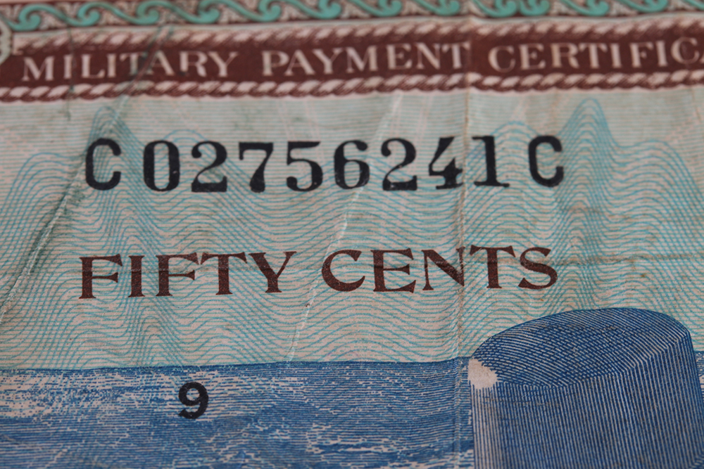 Series 681 Military Script Collection