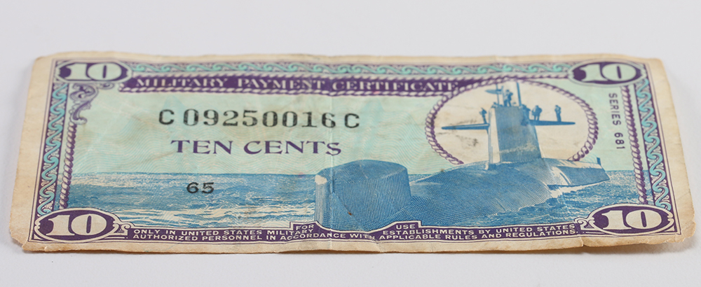 Series 681 Military Script Collection