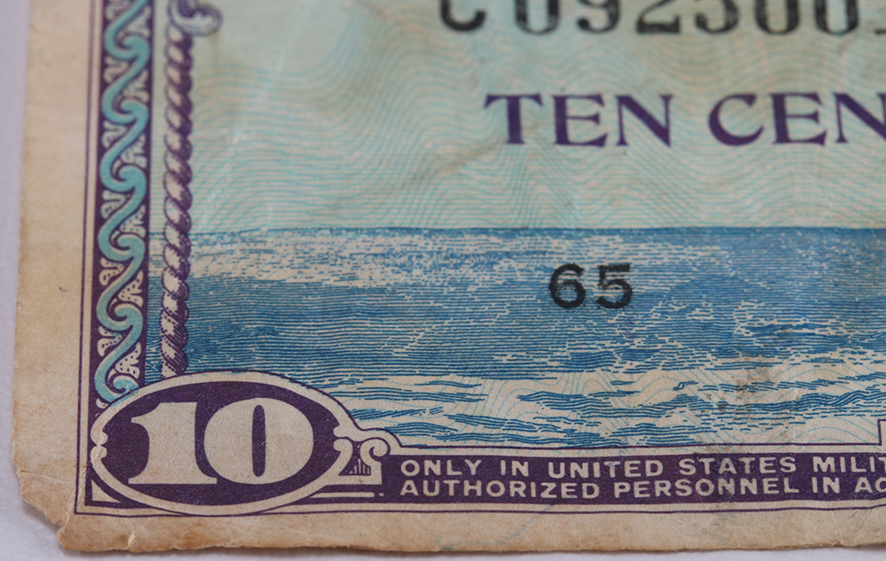 Series 681 Military Script Collection