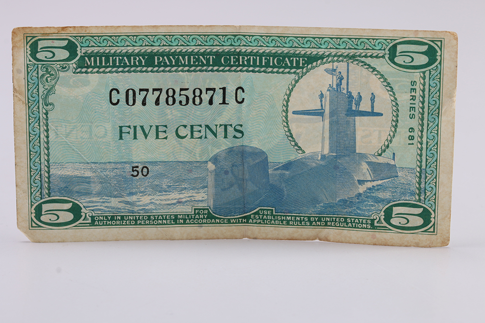 Series 681 Military Script Collection