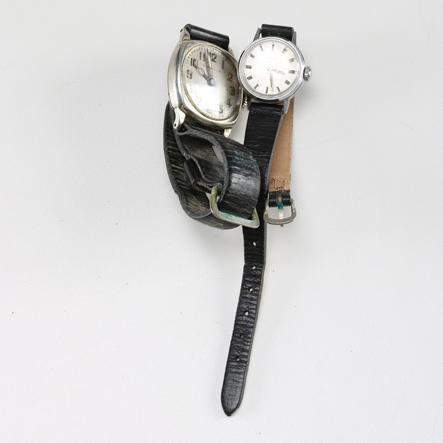 Grouping of Two Wristwatches
