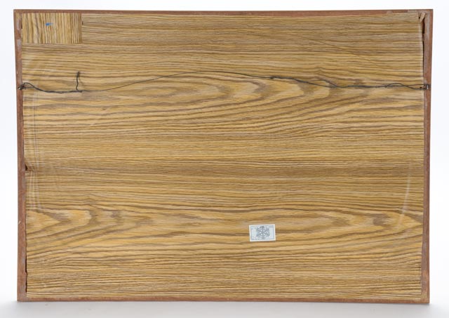 Jean Routier 1926 Wood Engraving "Avenue du Bois de Boulogne"