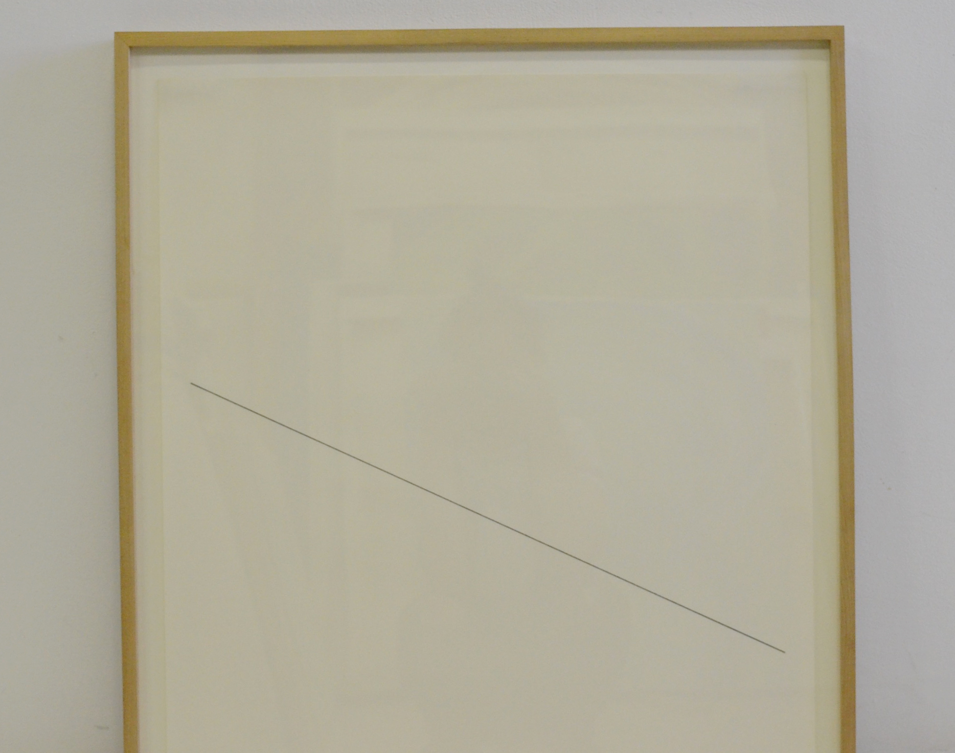 Nicholas Barbieri Drawing of Diagonal Line
