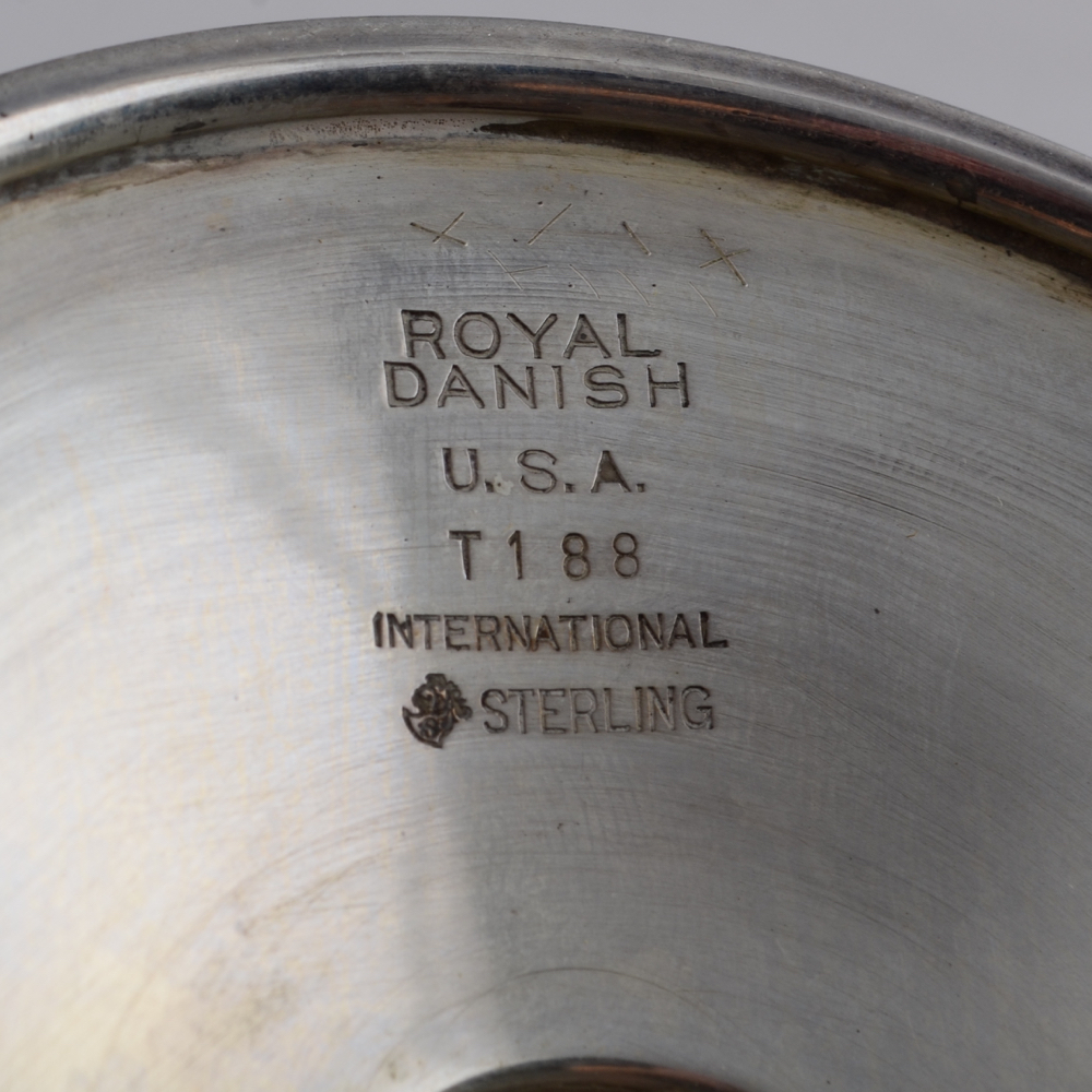International Silver Co. Sterling Silver "Royal Danish" Compote