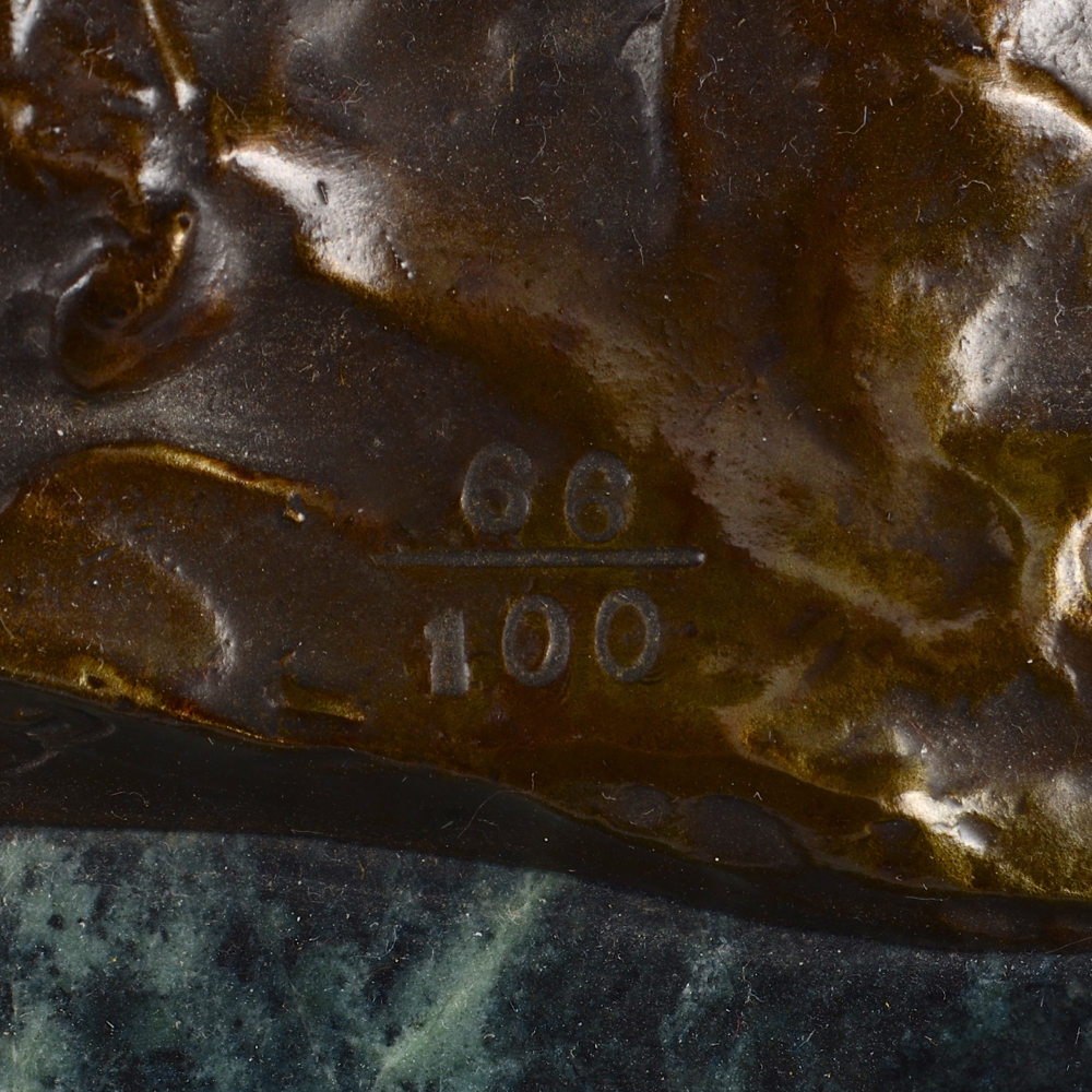 Limited Edition Charles Russell Cast Bronze "Will Rogers" Statuette