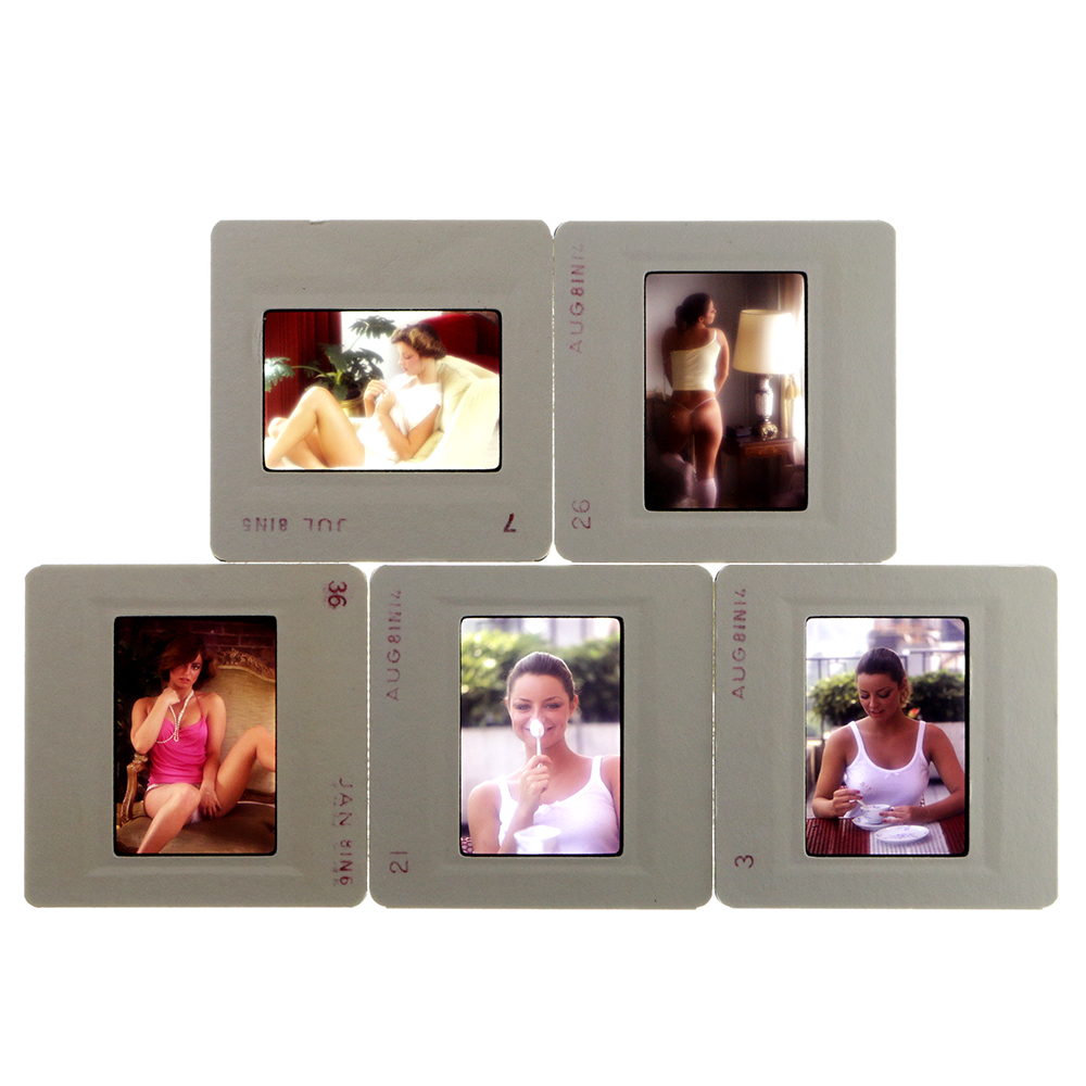 Original 35mm Slides of Sheila Kennedy by Bob Guccione