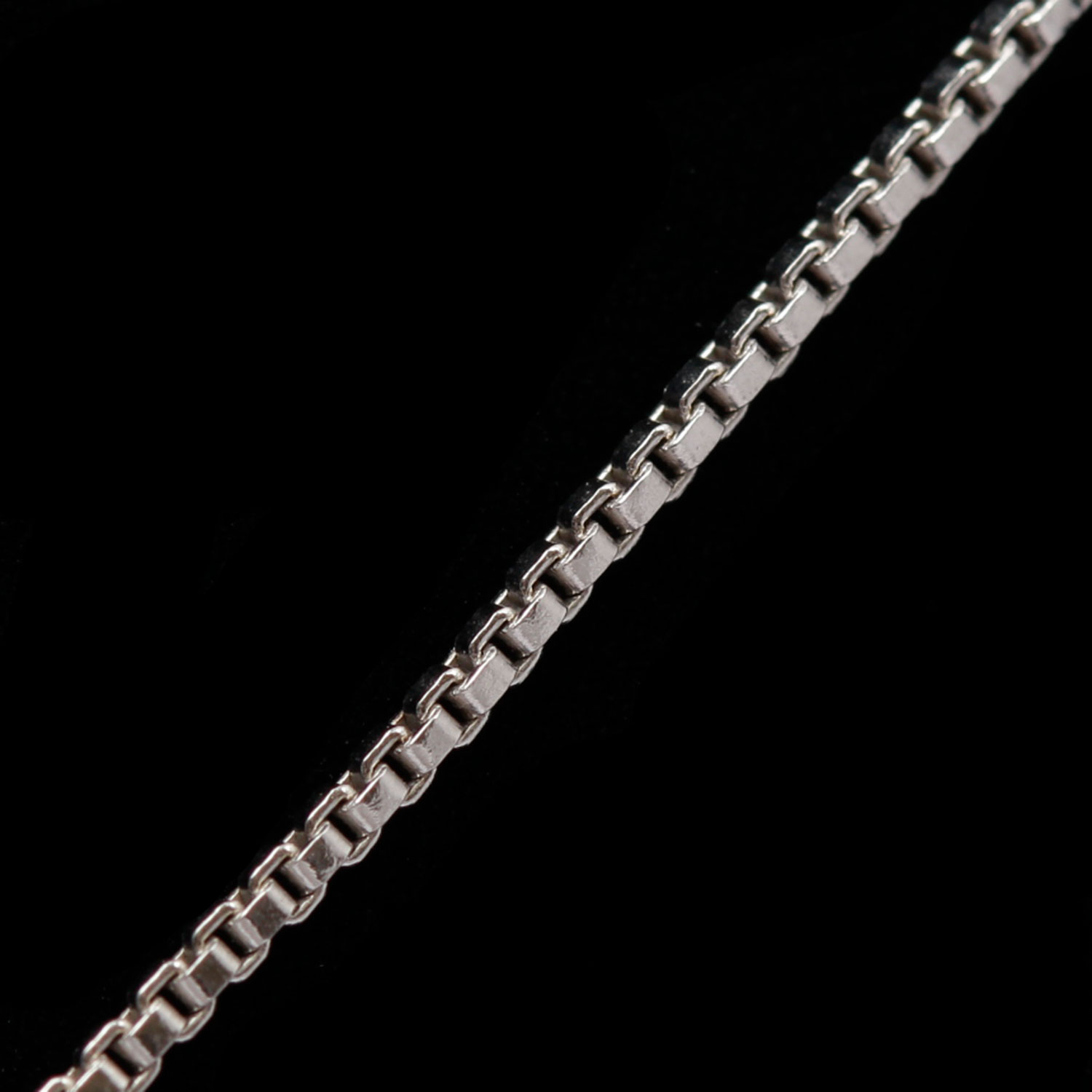 Sterling Silver Dancing Diamond Pendant Necklace