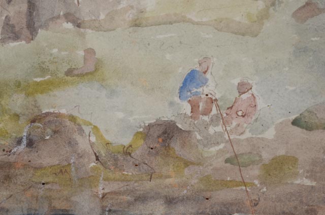 Vera Bassett Original Watercolor Landscape