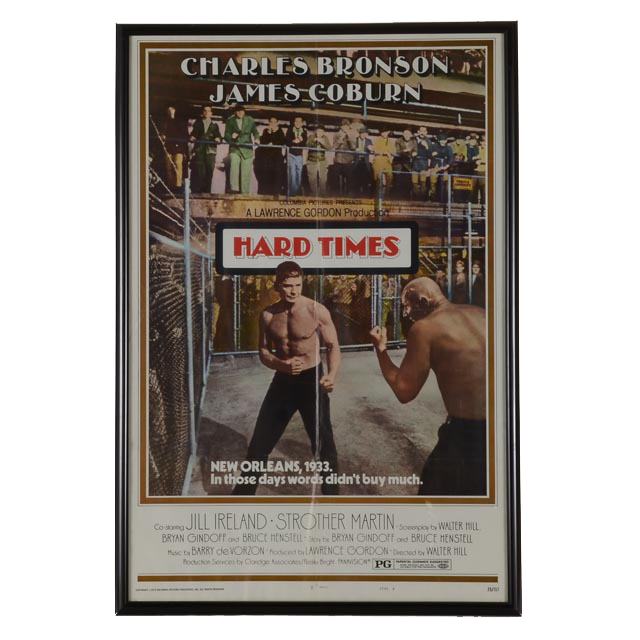 Offset Lithographic Theatrical Poster for "Hard Times"
