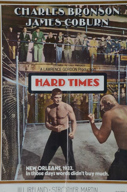 Offset Lithographic Theatrical Poster for "Hard Times"