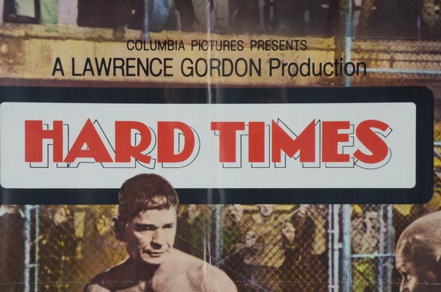 Offset Lithographic Theatrical Poster for "Hard Times"