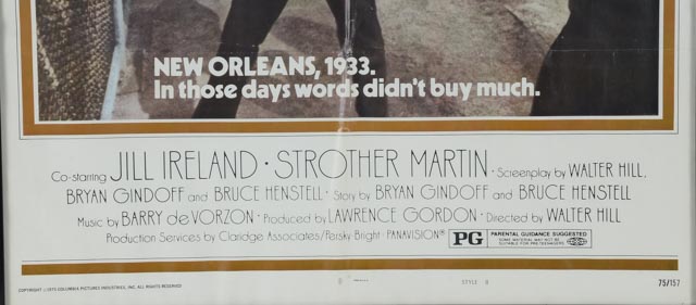 Offset Lithographic Theatrical Poster for "Hard Times"