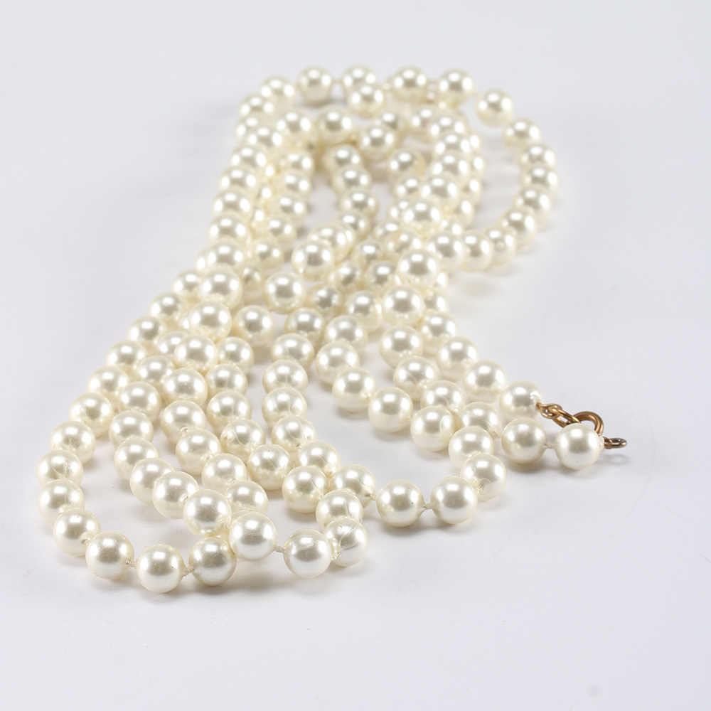 Faux Pearl Costume Jewelry Including Crown Tifari and Marvella Pieces