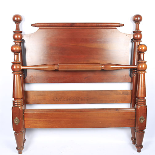 Two Monitor Furniture Co. Cherry Twin Bed Frames