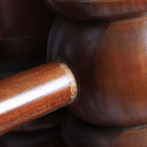 Two Monitor Furniture Co. Cherry Twin Bed Frames