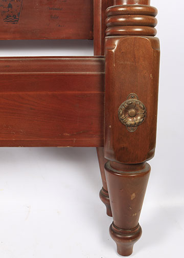 Two Monitor Furniture Co. Cherry Twin Bed Frames