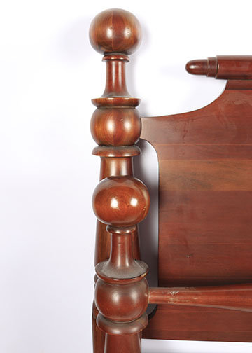 Two Monitor Furniture Co. Cherry Twin Bed Frames