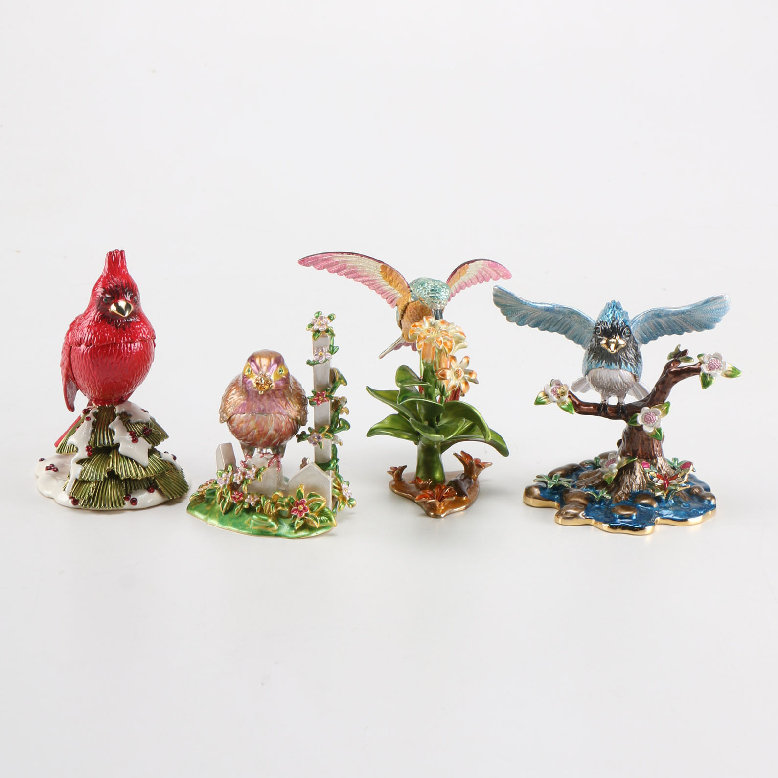 Collection of Joan Rivers "Flights of Fantasy" Keepsake Boxes