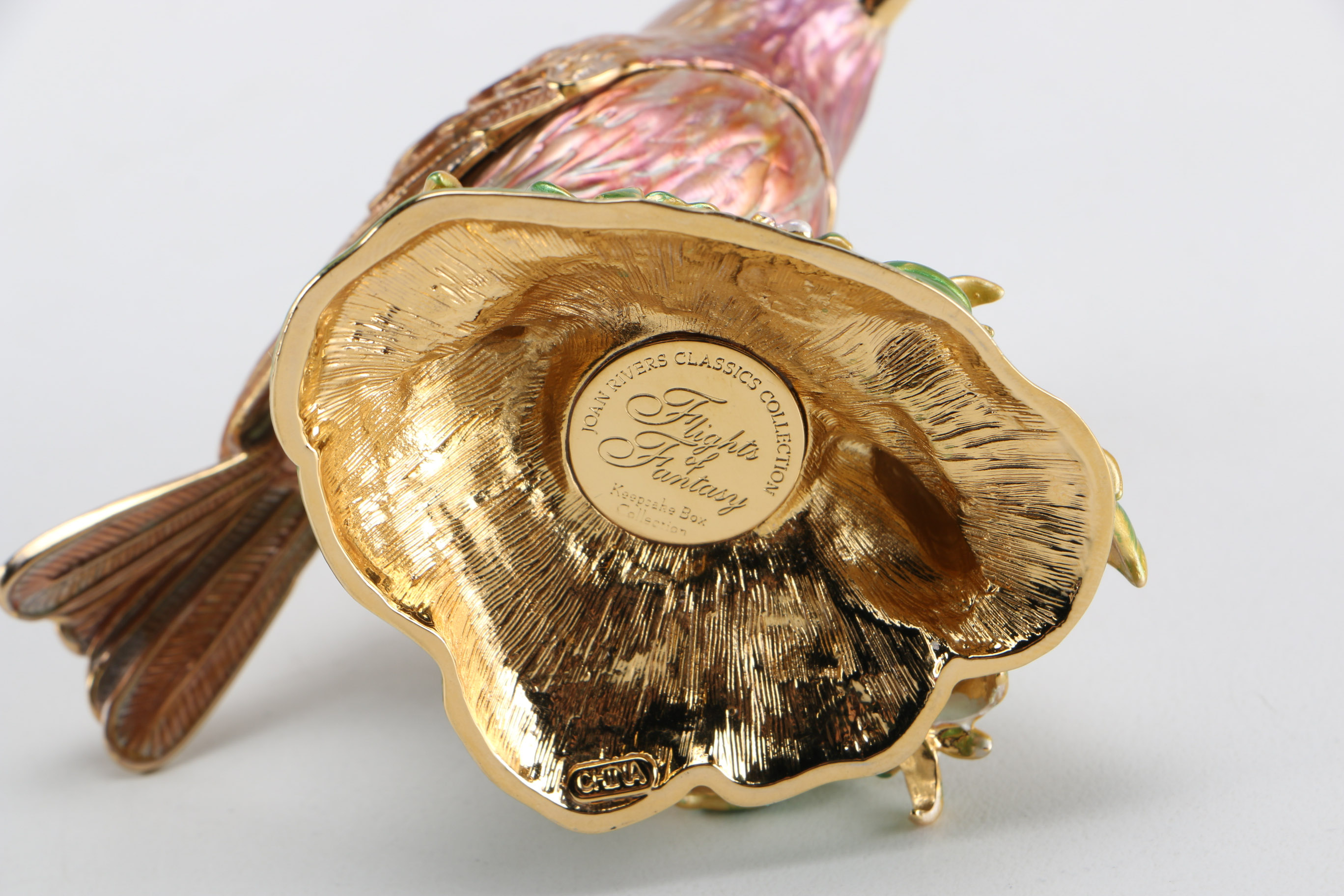 Collection of Joan Rivers "Flights of Fantasy" Keepsake Boxes