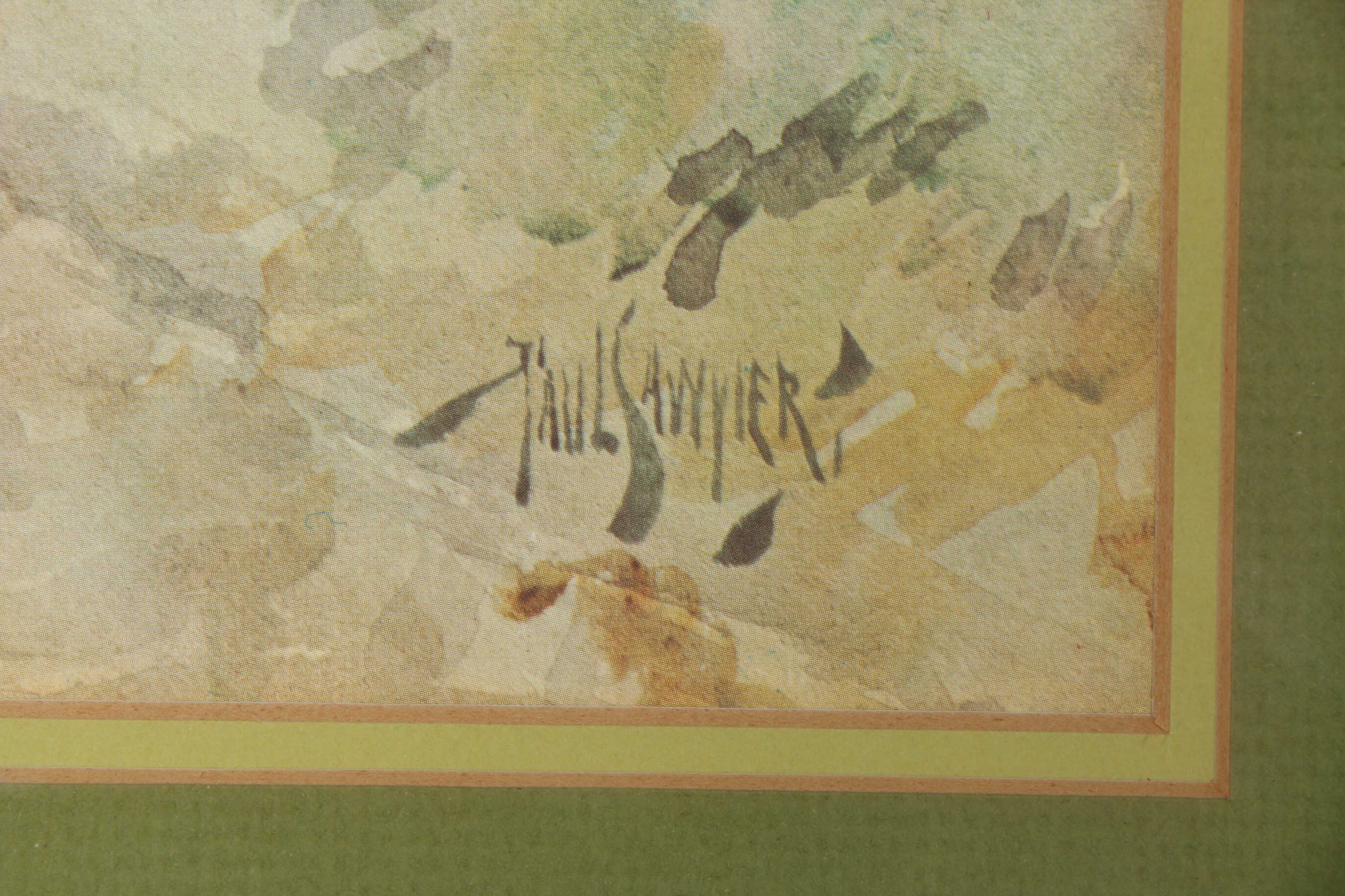 Paul Sawyier Limited Edition Offset Lithograph "A Shady Lane"