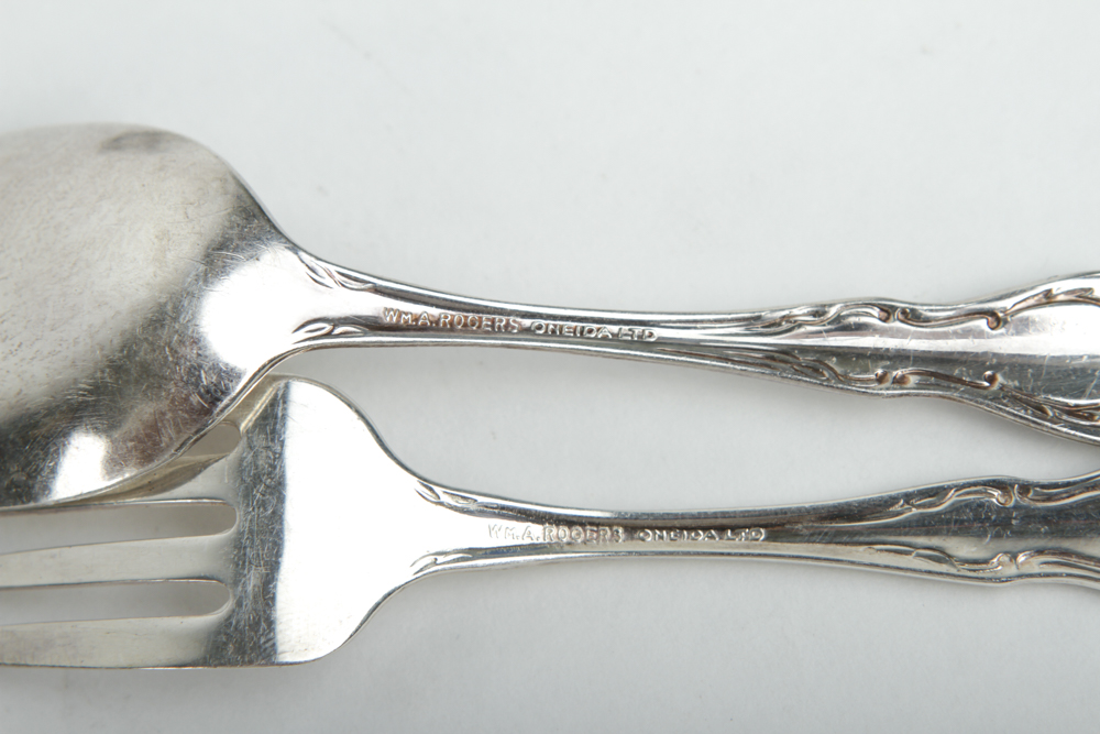 Collection of Silver Plate Flatware