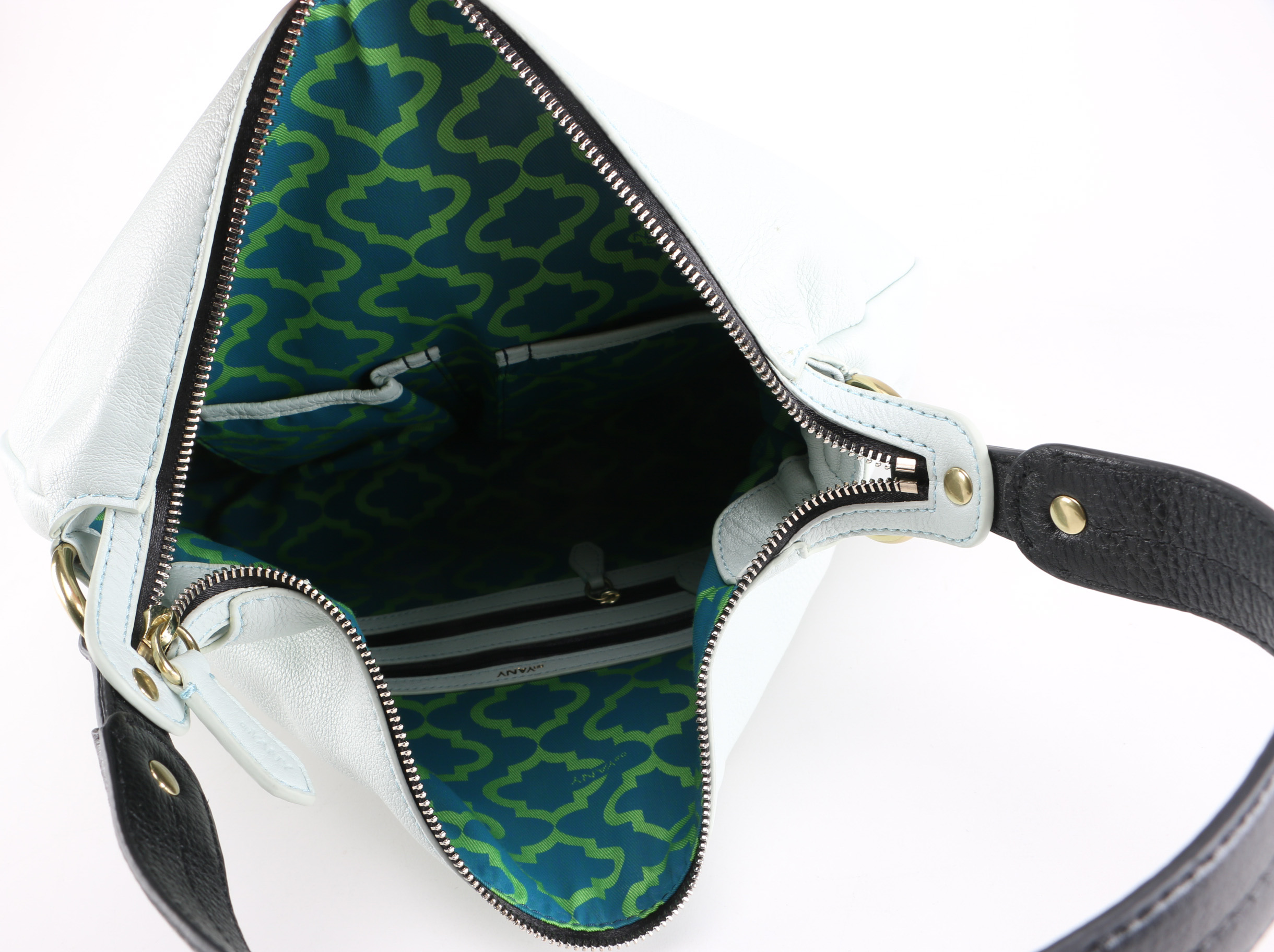 orYany Tri Color Leather Satchel