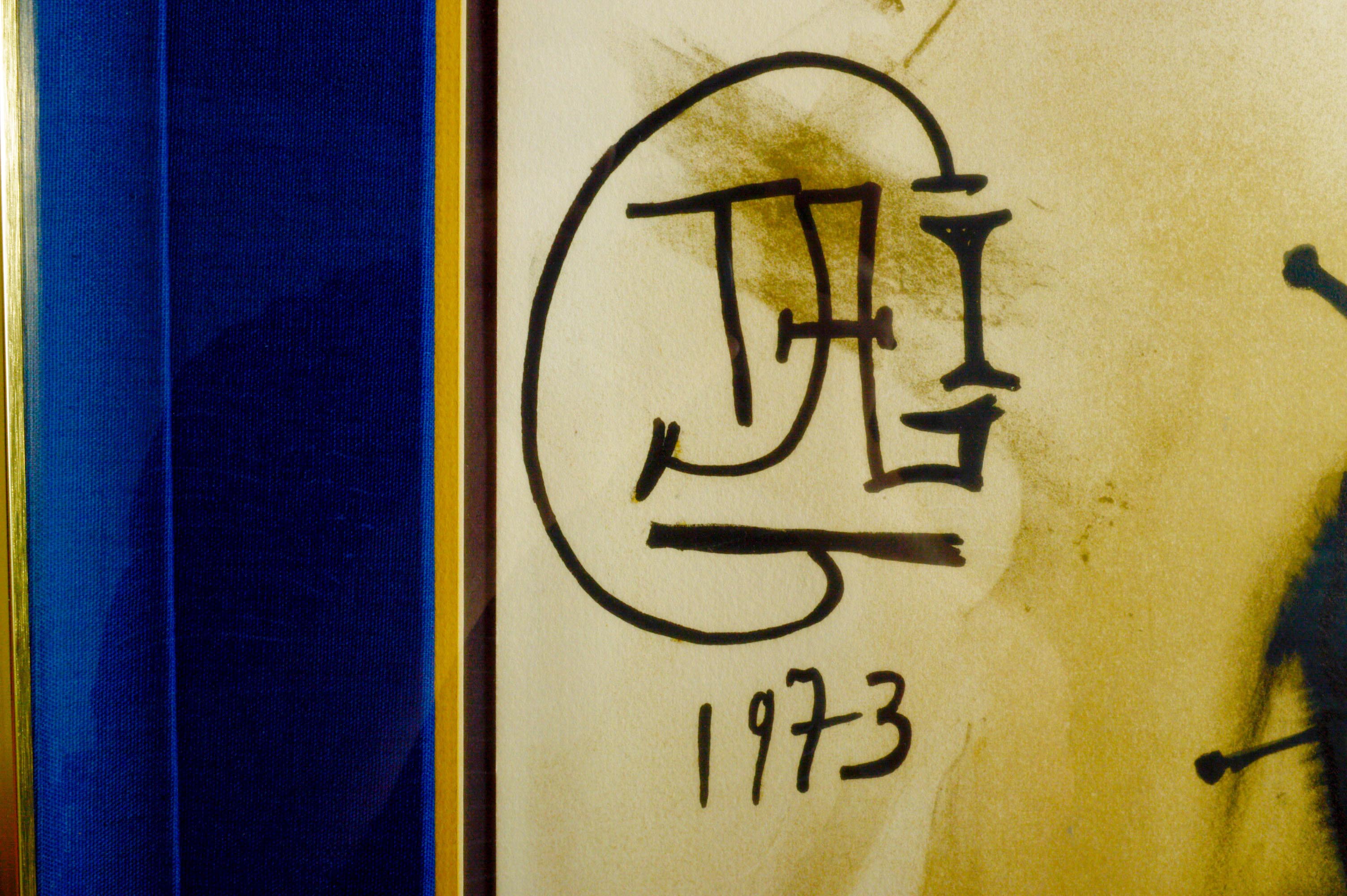 Salvador Dali Limited Edition Lithograph "New York Christ"