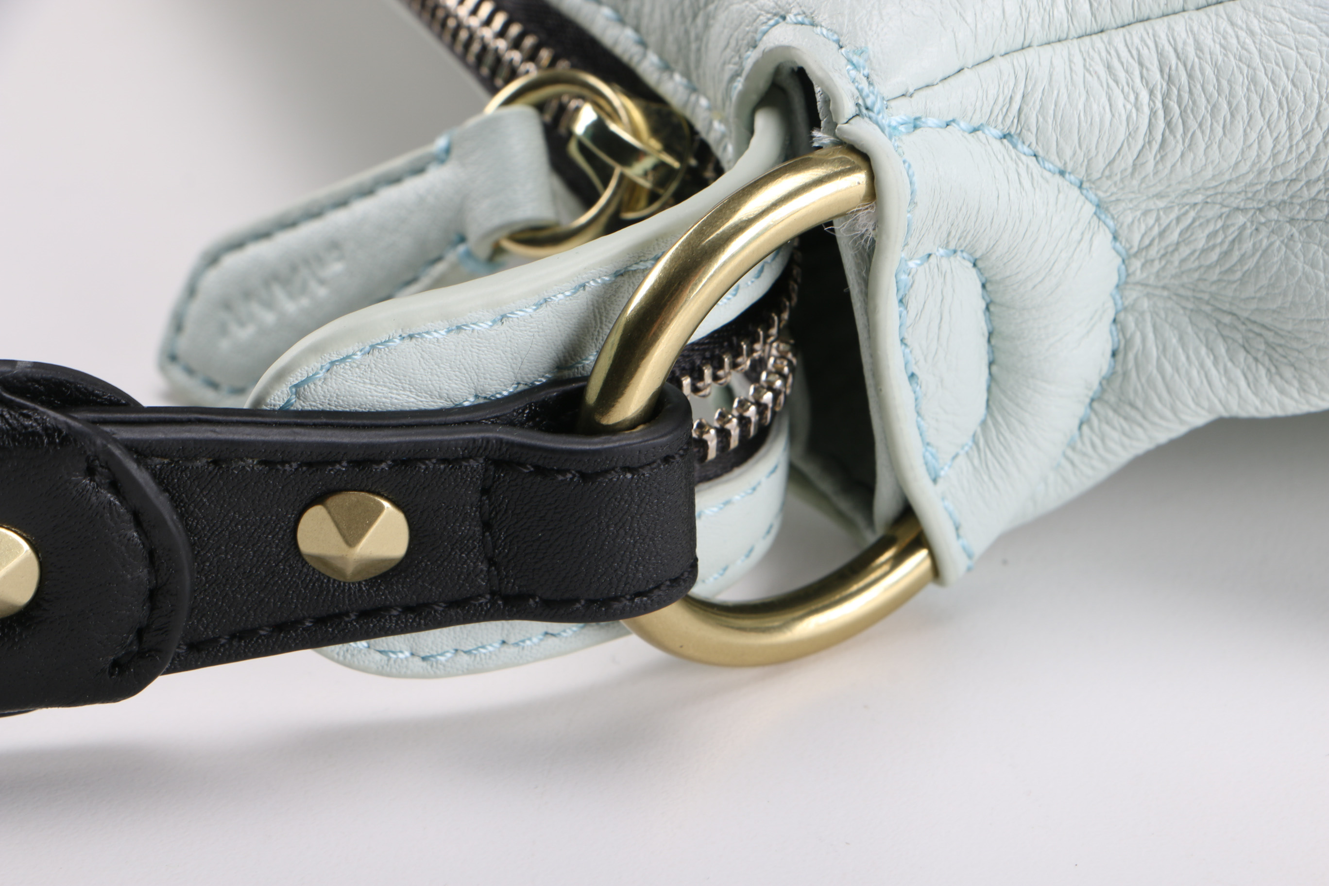 orYany Tri Color Leather Satchel