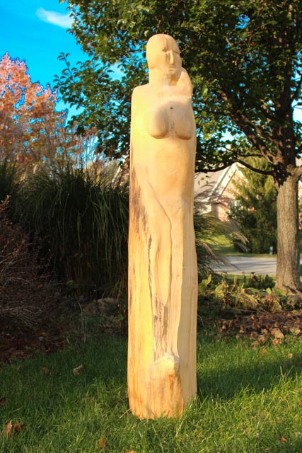 Large Jen Eastridge Award Winning  Wood Sculpture