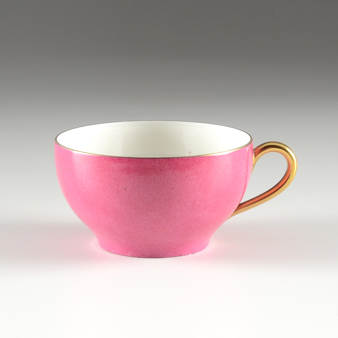 Limoge Belvedere Hand-painted Pink Tea and Dessert Set