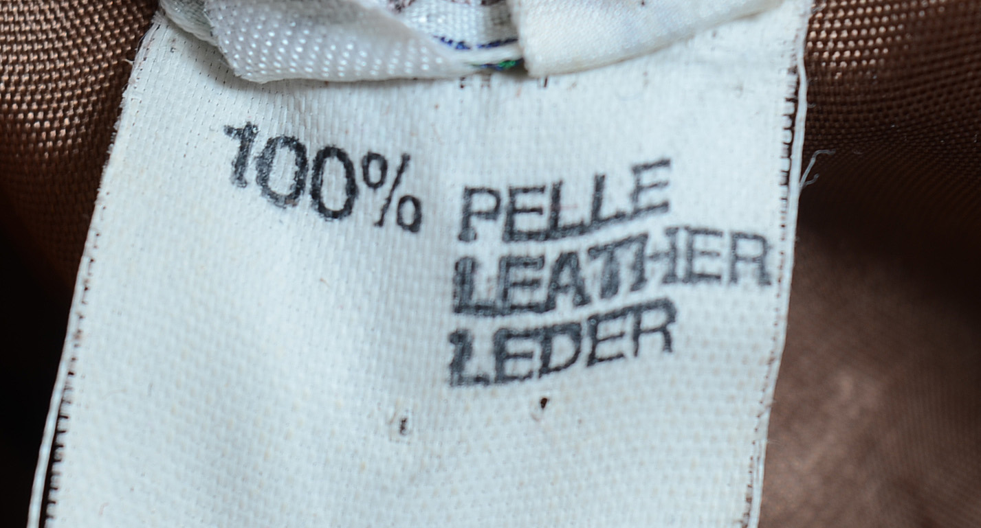 Donna Mizar Brown Leather Pants and a Liz Claiborne Silk Blouse