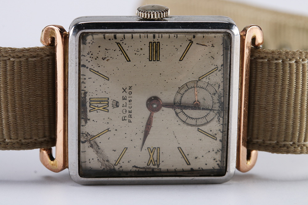 Rolex Watch with Ribbon Bracelet