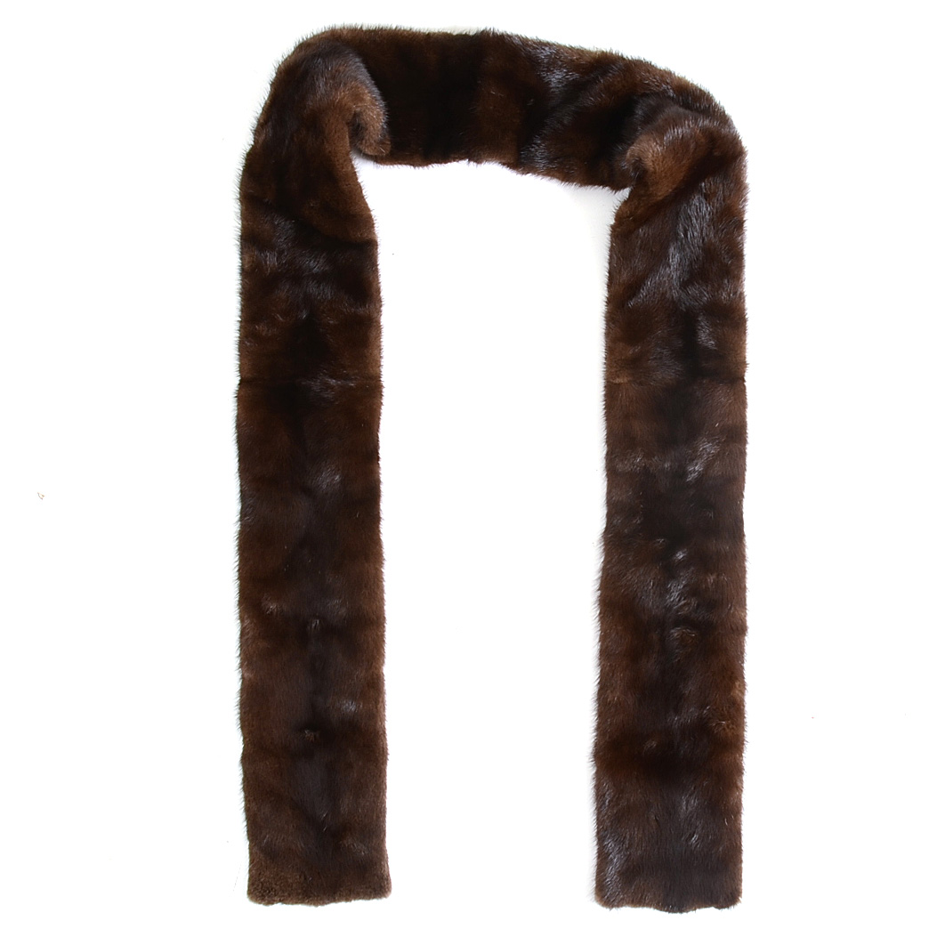 Vintage Arctic Fur Co. Chocolate Mink Stole
