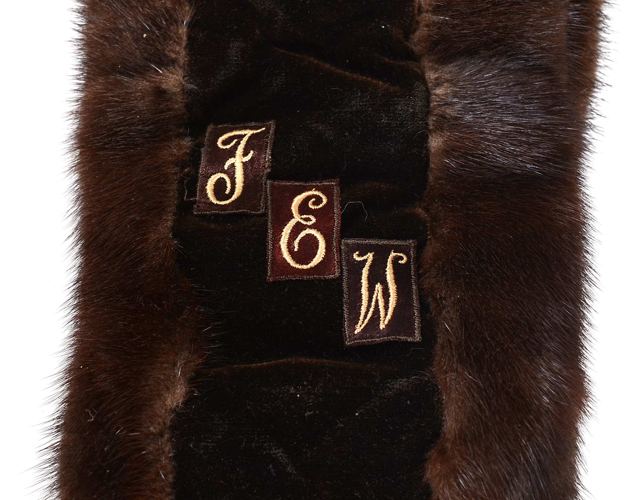 Vintage Arctic Fur Co. Chocolate Mink Stole