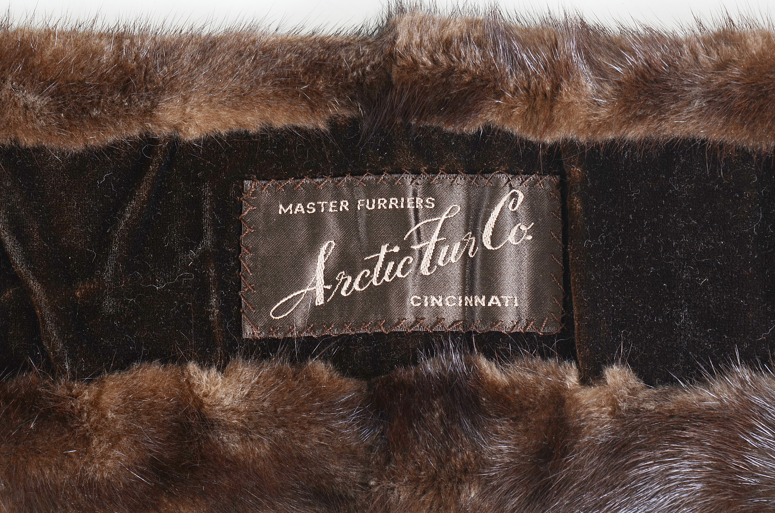 Vintage Arctic Fur Co. Chocolate Mink Stole
