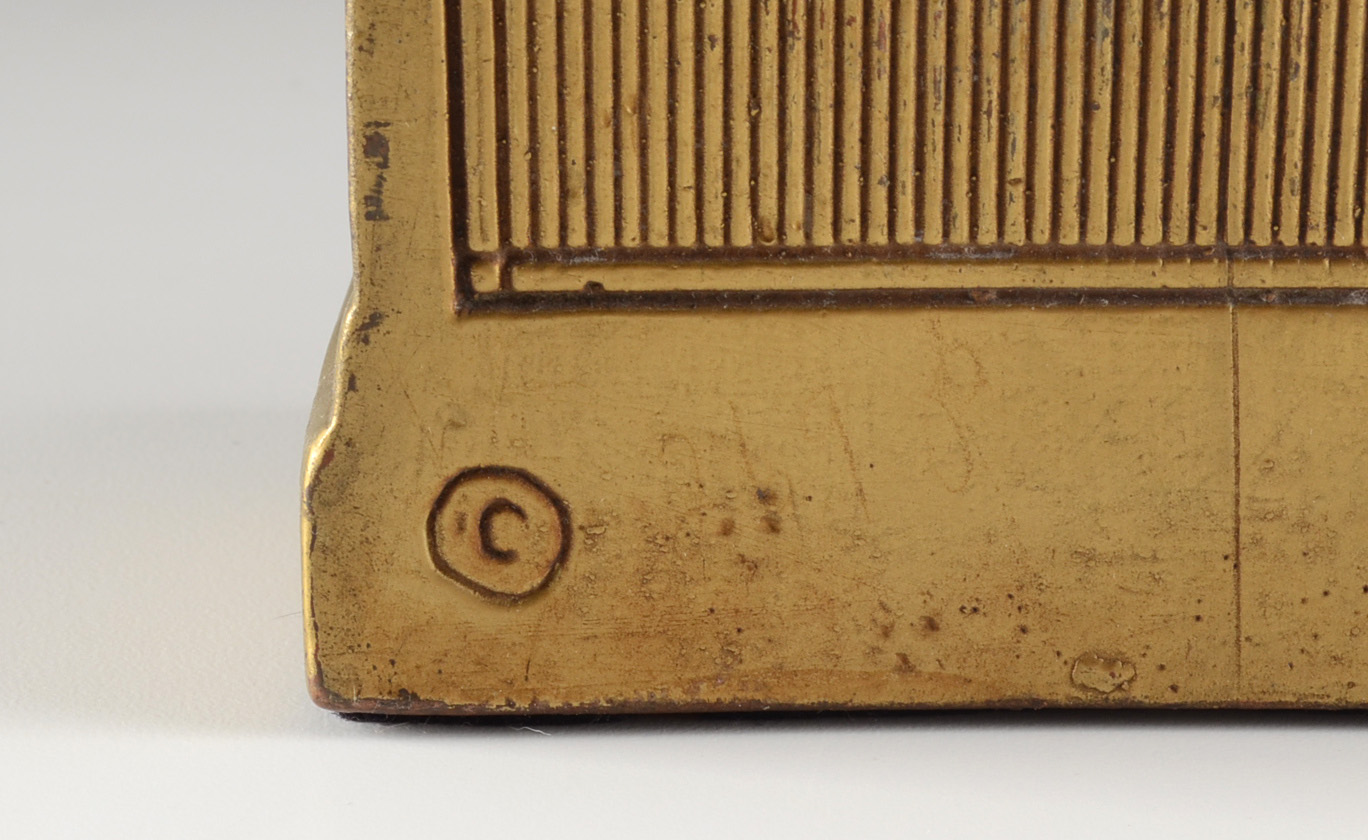 Vintage Monk in Library Bookends