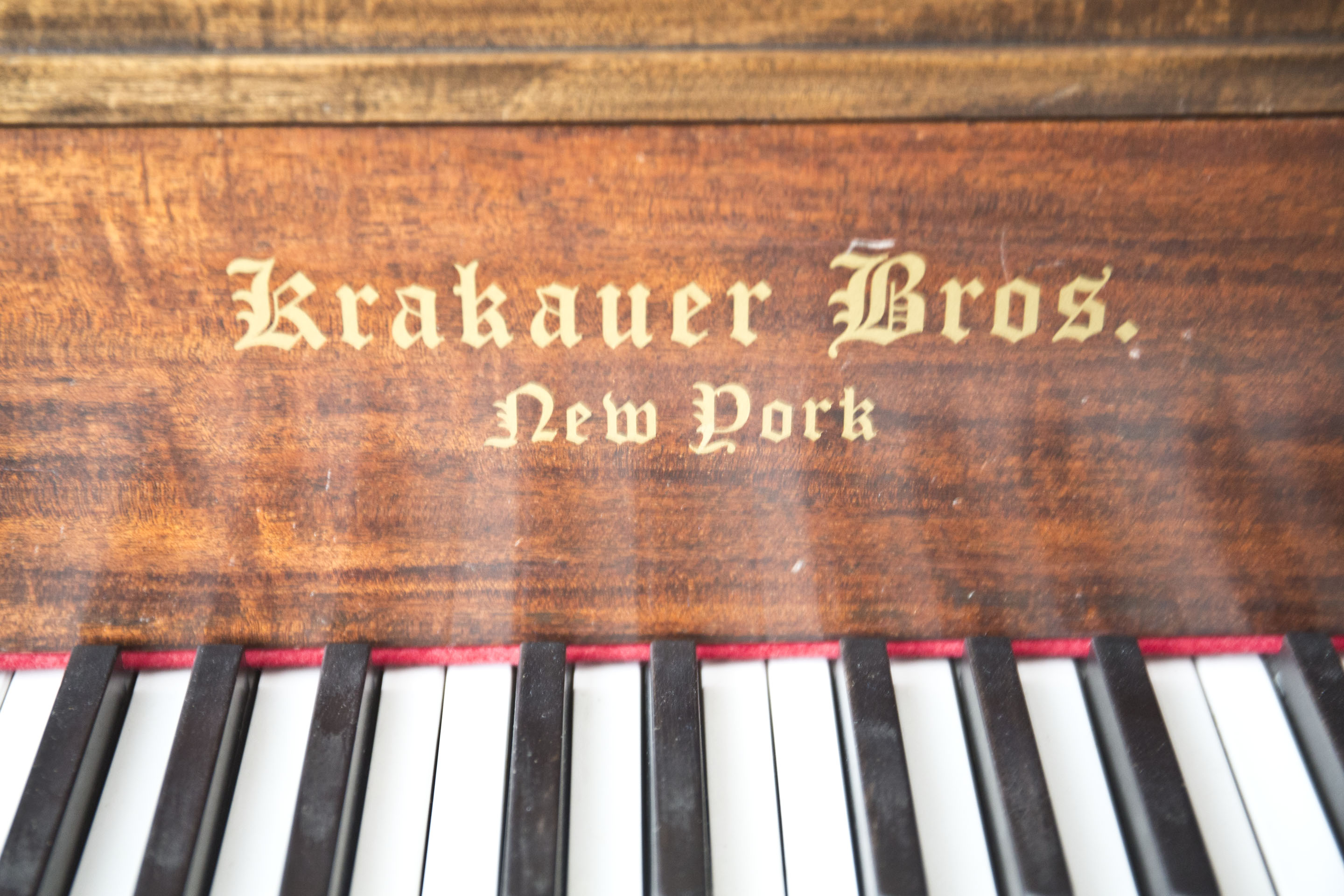 Krakauer Brothers New York Grand Piano