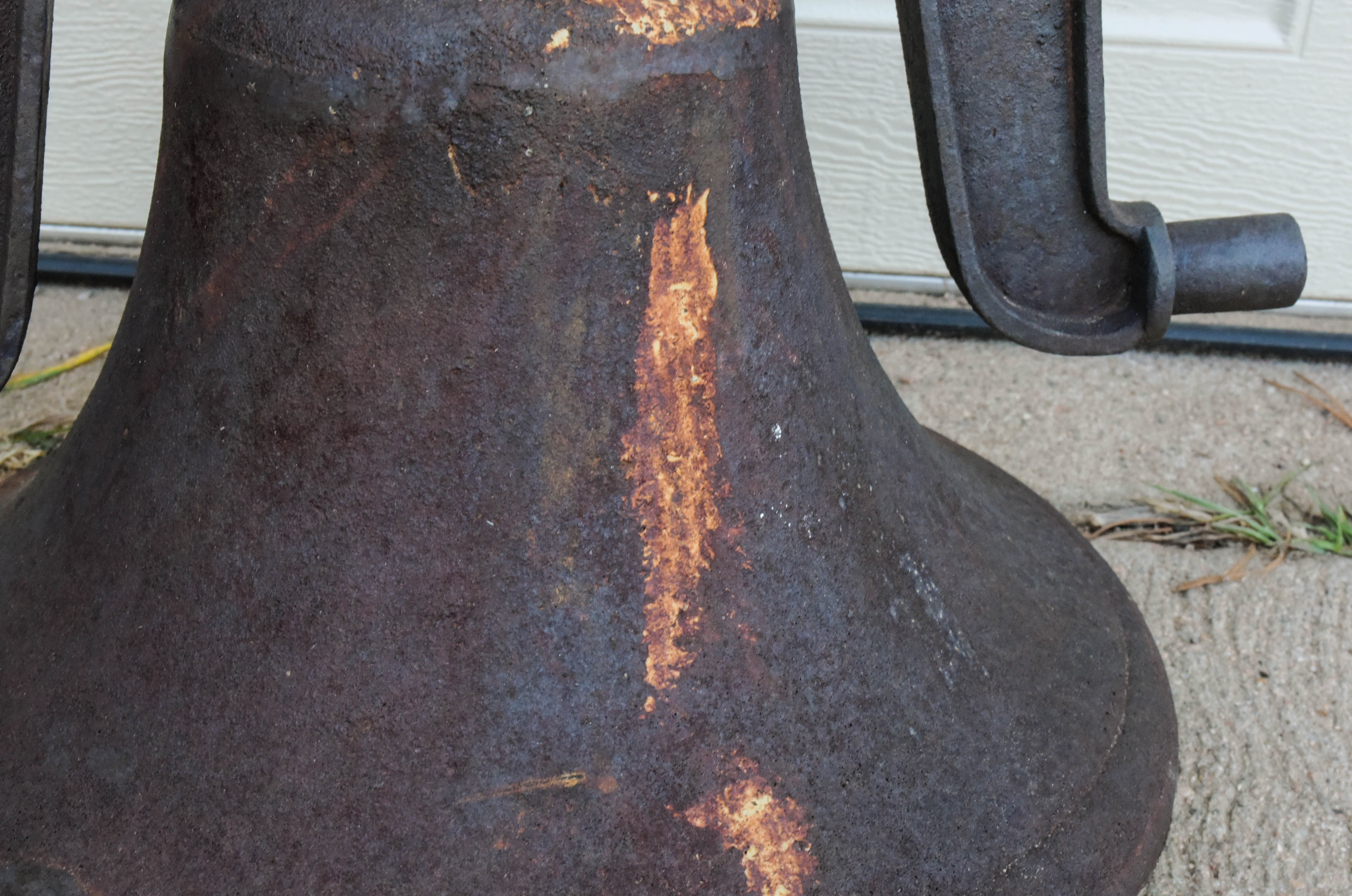 Antique 1880s Cast Iron School House Bell