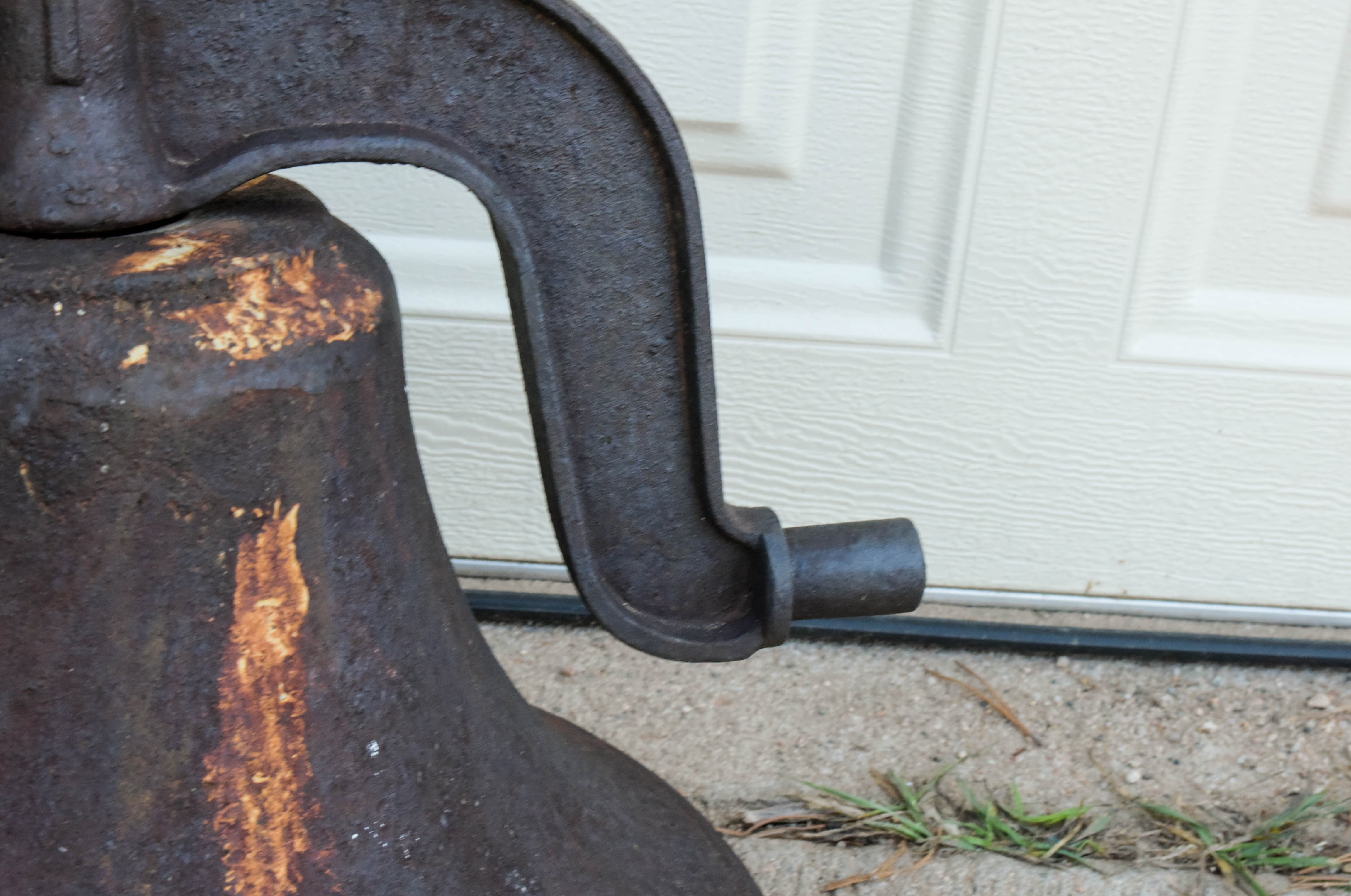Antique 1880s Cast Iron School House Bell