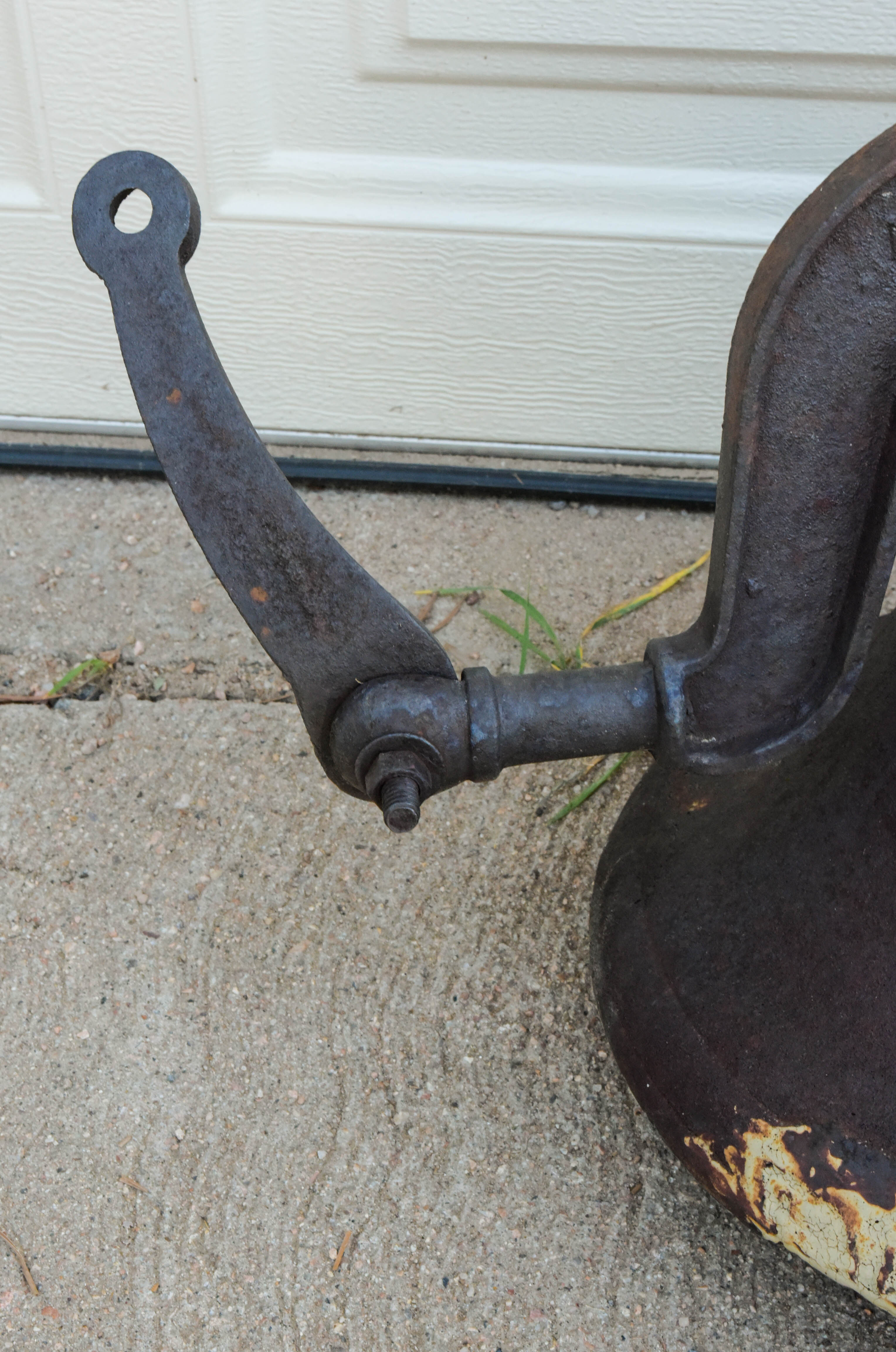 Antique 1880s Cast Iron School House Bell