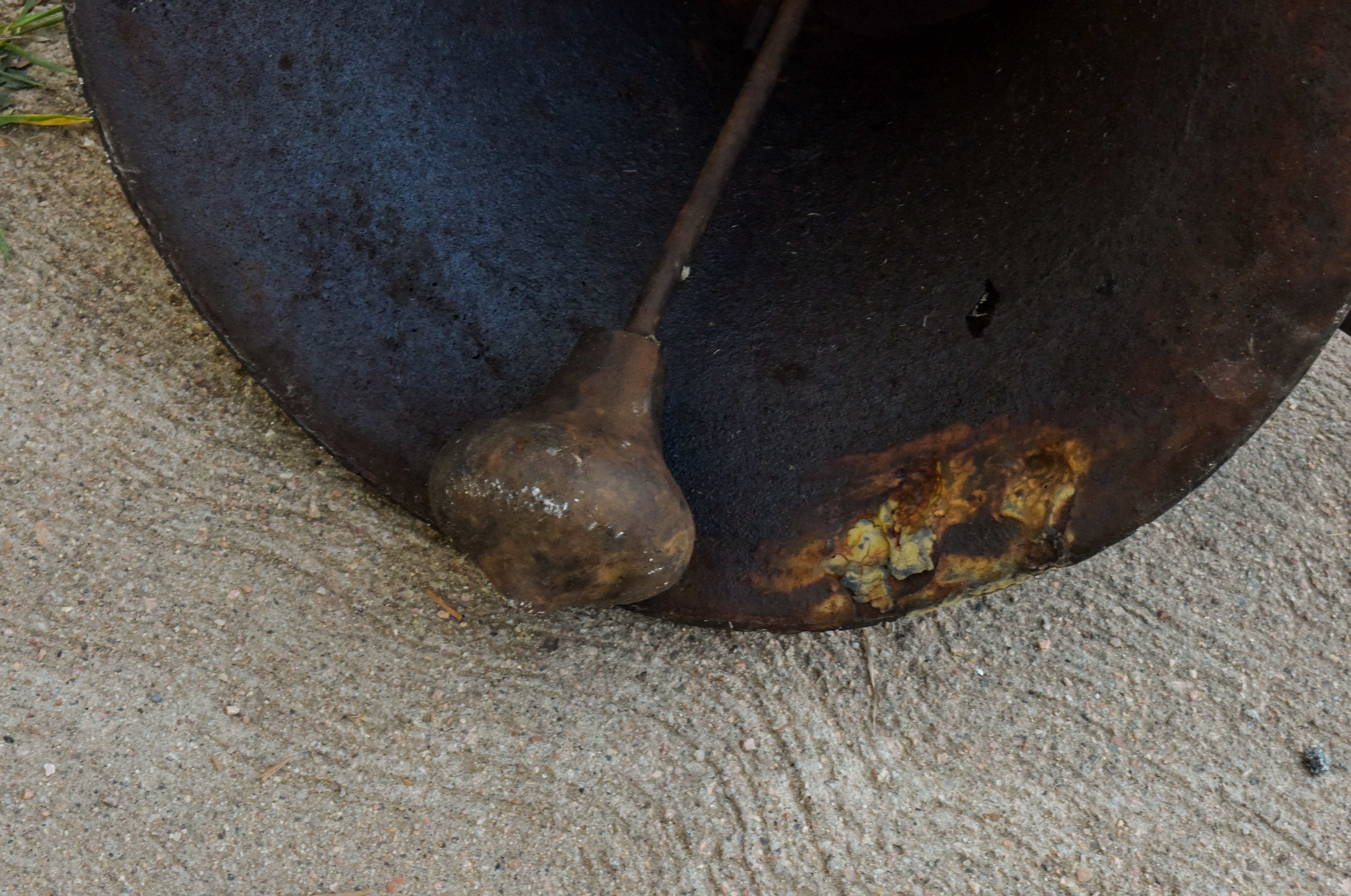 Antique 1880s Cast Iron School House Bell