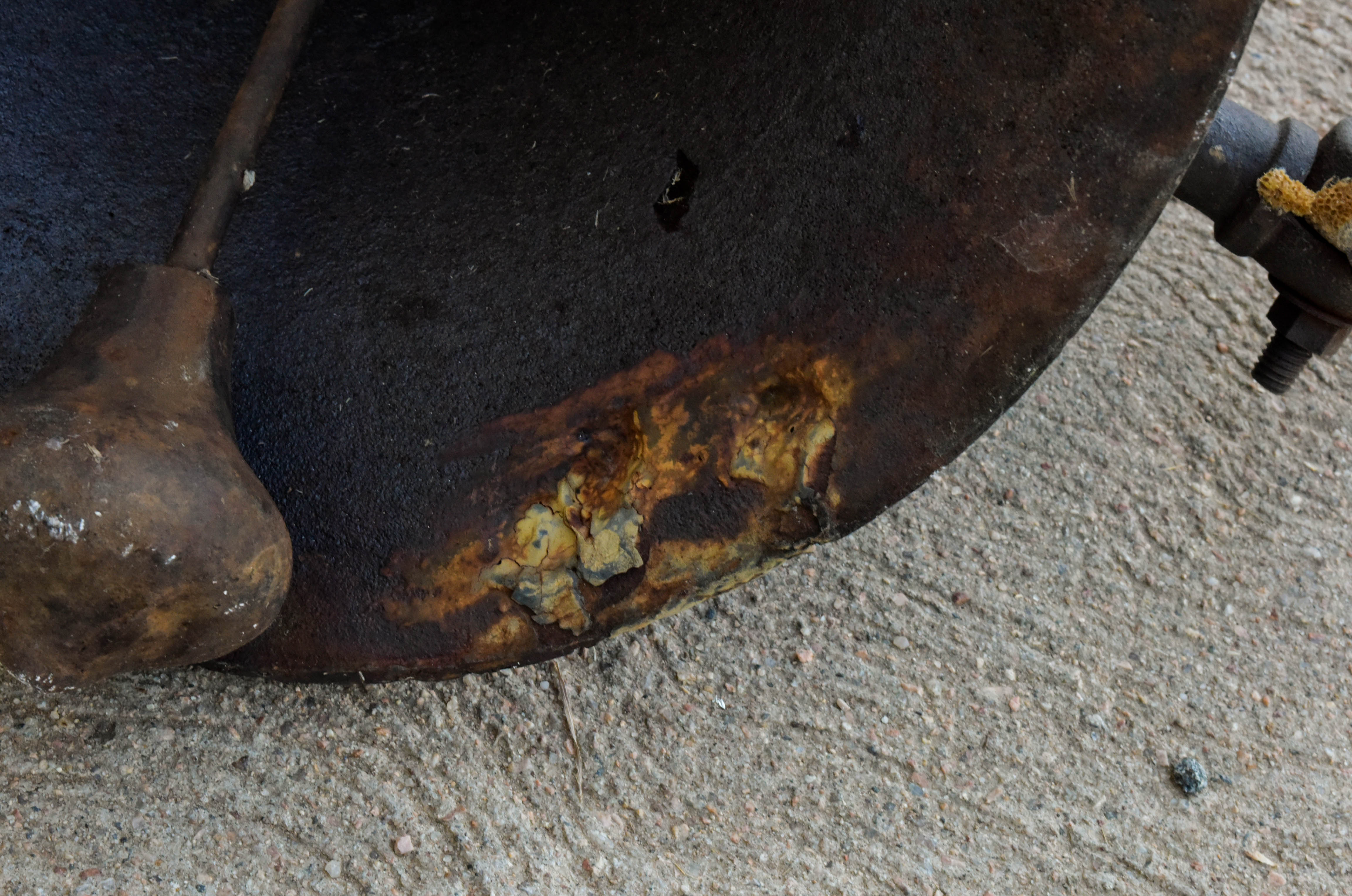 Antique 1880s Cast Iron School House Bell