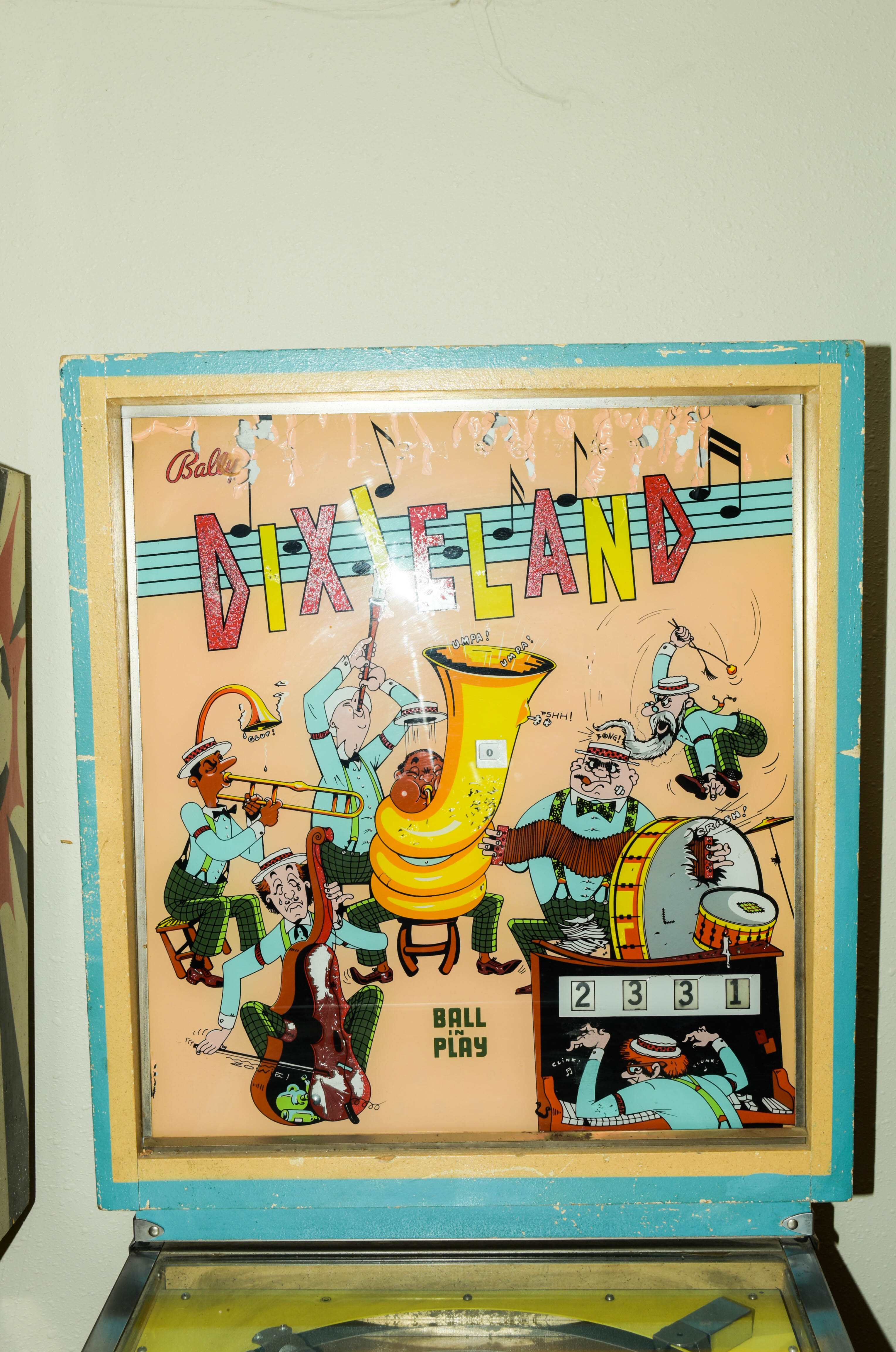 Vintage Bally "Dixieland" Pinball Machine
