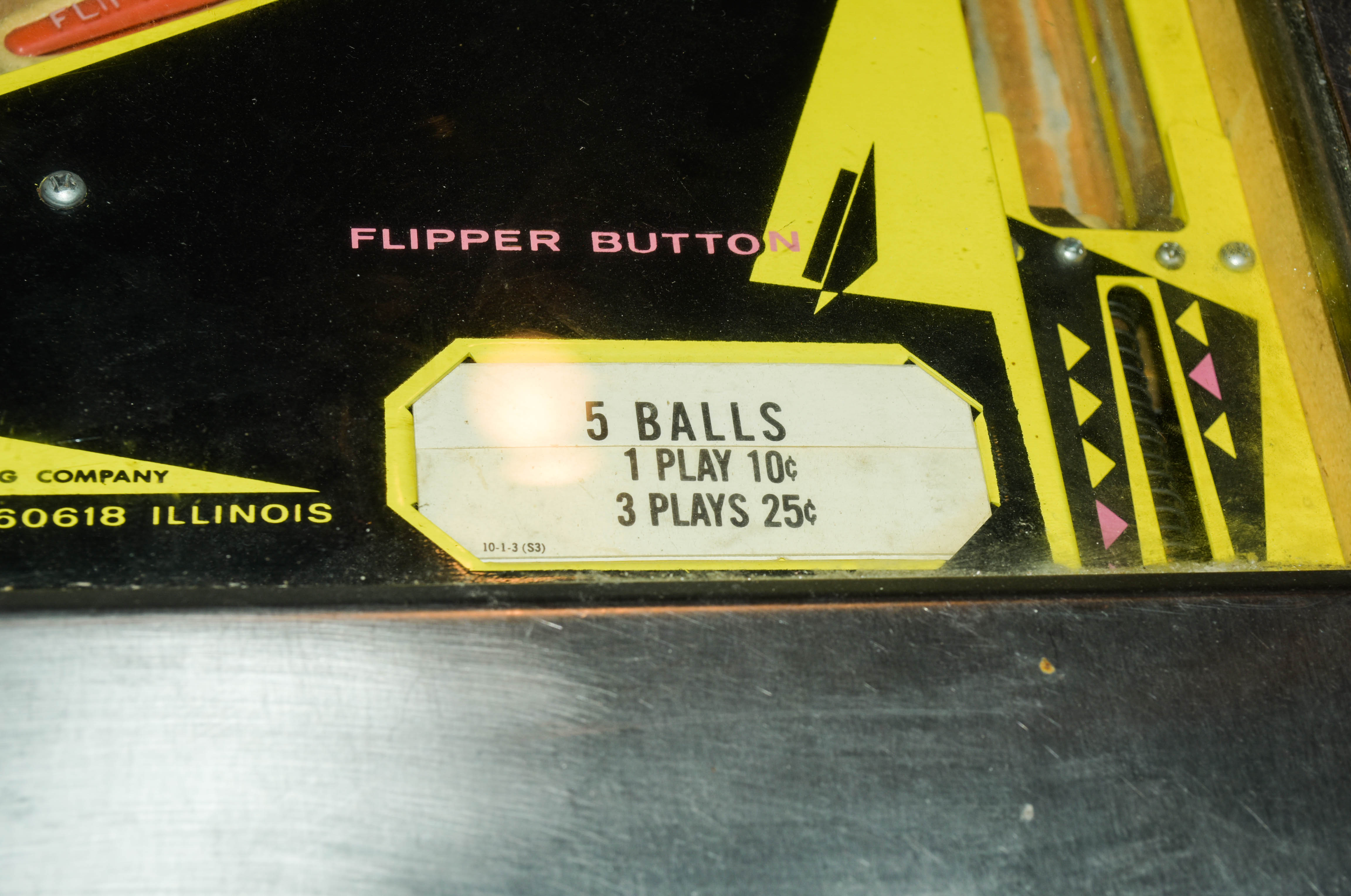 Vintage Bally "Dixieland" Pinball Machine