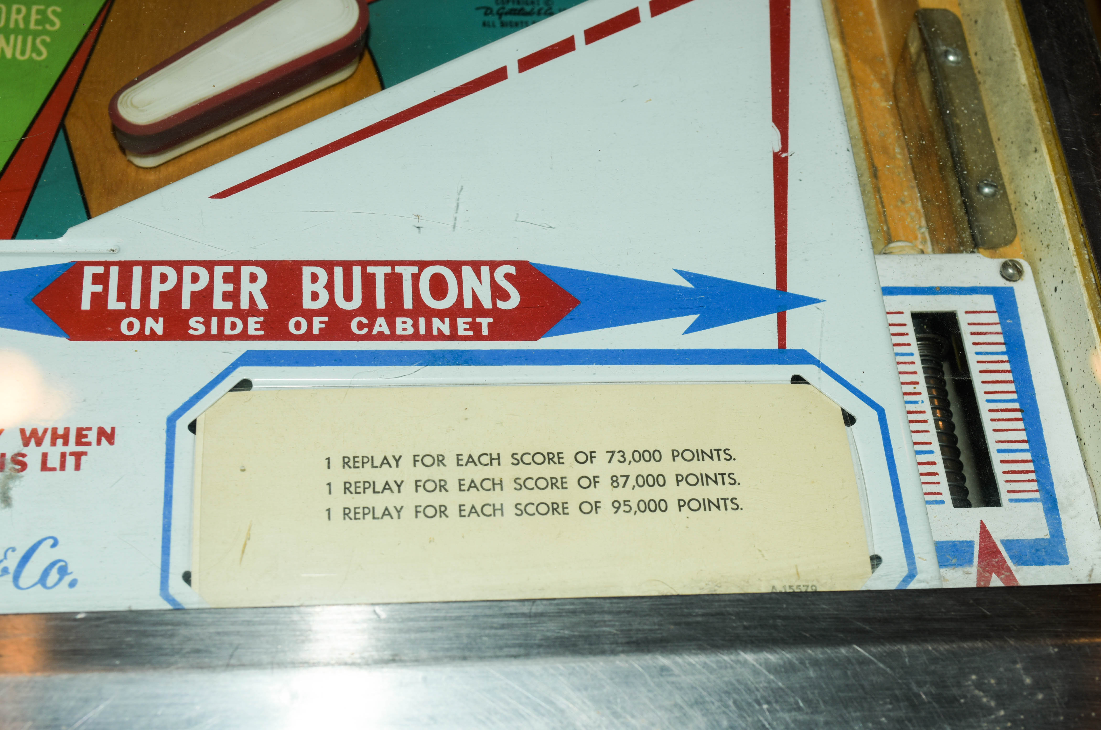 Vintage 1970s "Super Soccer" Pinball Machine