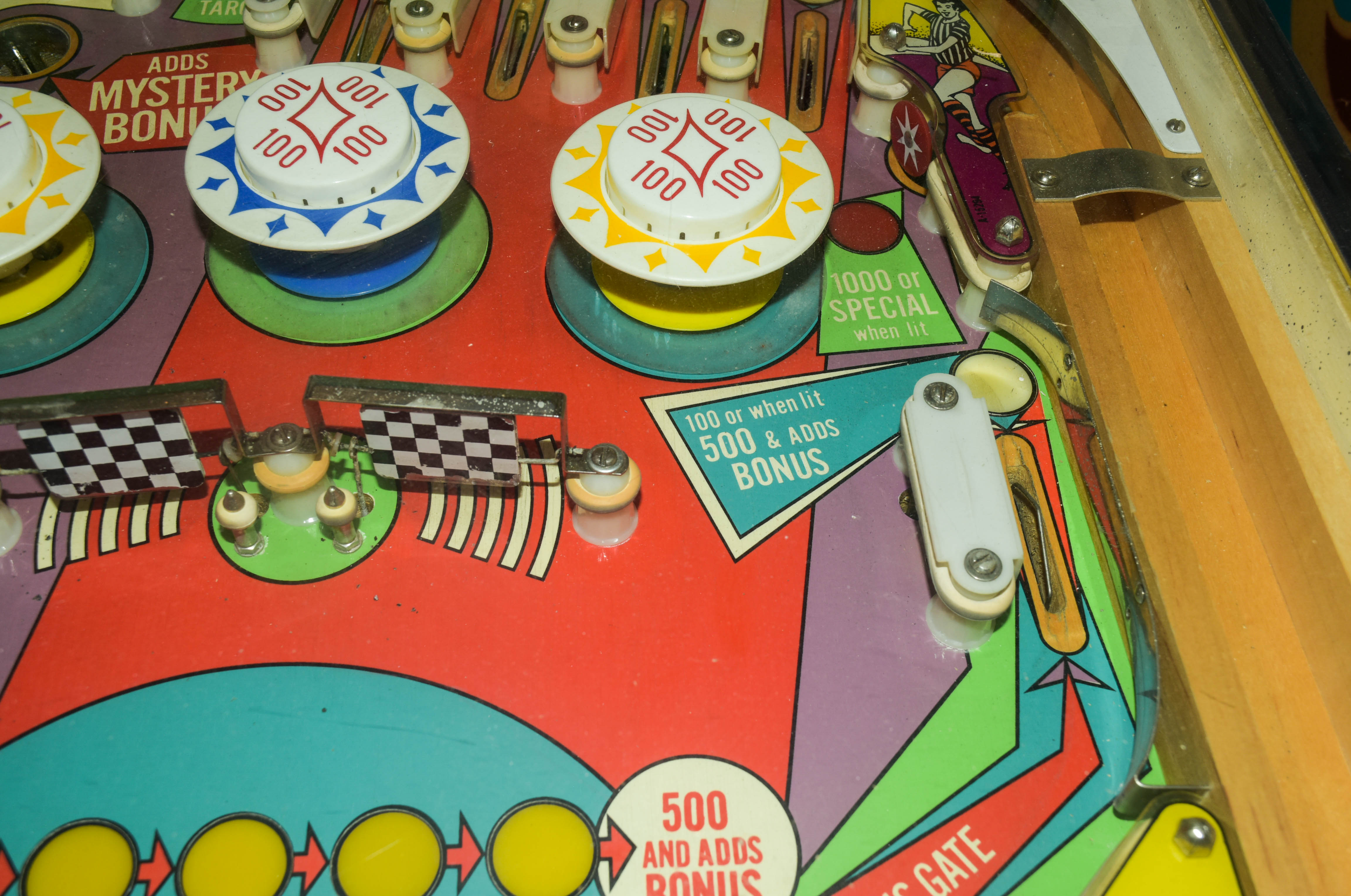 Vintage 1970s "Super Soccer" Pinball Machine